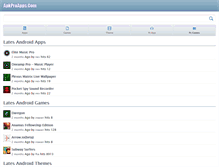 Tablet Screenshot of apkproapps.com